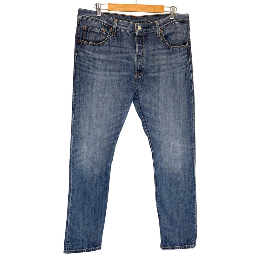 Levi's 501 Button Fly Full Length Jeans - size 34